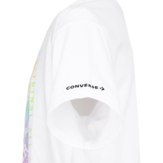 Converse Koszulka w kolorze białym Converse 122 okazyjna cena Limango Polska