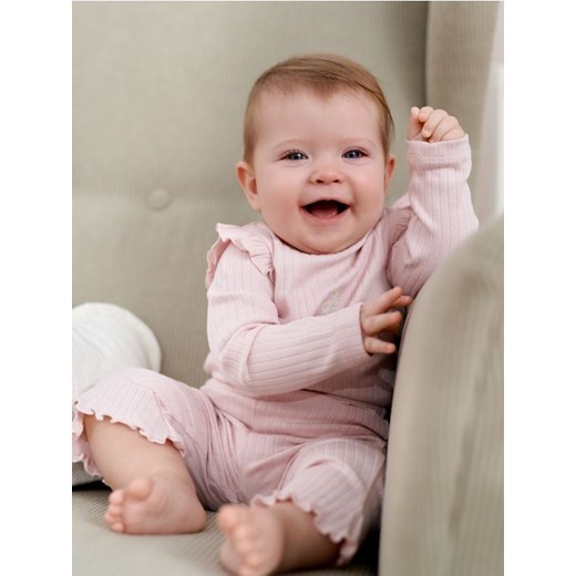 Sinsay - Komplet niemowlęcy - różowy ze sklepu Sinsay w kategorii Komplety niemowlęce - zdjęcie 167580518