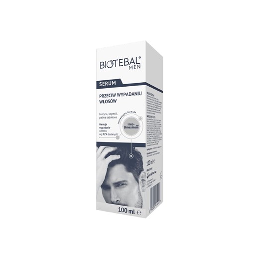 Biotebal Men Serum do włosów 100 ml Biotebal one size okazyjna cena 5.10.15