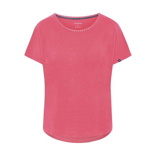 Naturana Koszulka w kolorze różowym ze sklepu Limango Polska w kategorii Bluzki damskie - zdjęcie 167618679