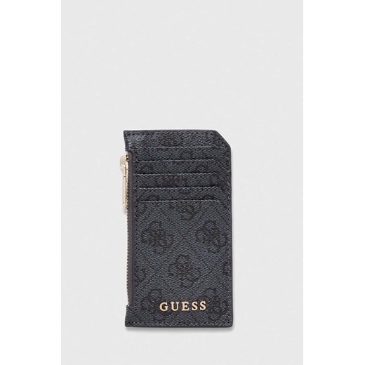 Guess portfel AIETA damski kolor czarny RW1571 P3301 ze sklepu ANSWEAR.com w kategorii Portfele damskie - zdjęcie 167620527