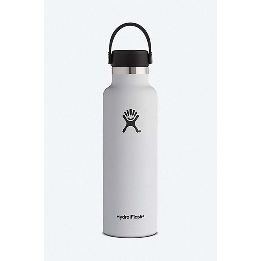 Hydro Flask butelka termiczna 21 OZ Standard Flex Cap S21SX110 kolor biały ze sklepu ANSWEAR.com w kategorii Bidony i butelki - zdjęcie 167620566