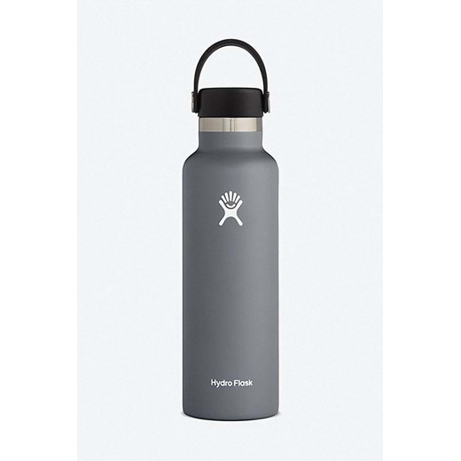 Hydro Flask butelka termiczna 21 OZ Standard Flex Cap S21SX010 kolor szary ze sklepu ANSWEAR.com w kategorii Bidony i butelki - zdjęcie 167620568