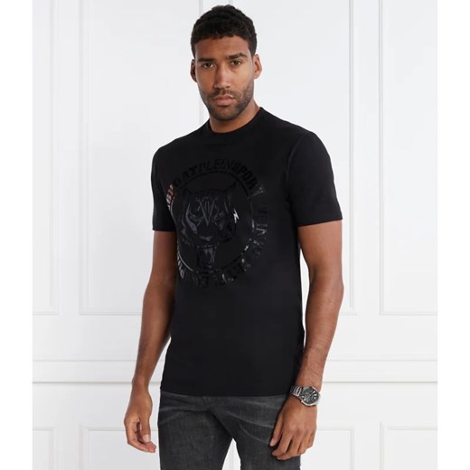 Plein Sport T-shirt Round | Regular Fit ze sklepu Gomez Fashion Store w kategorii T-shirty męskie - zdjęcie 167623915