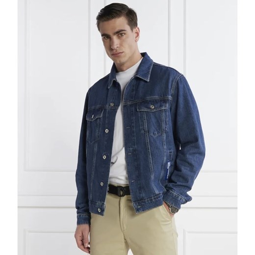 Karl Lagerfeld Jeans Kurtka jeansowa | Regular Fit ze sklepu Gomez Fashion Store w kategorii Kurtki męskie - zdjęcie 167623918