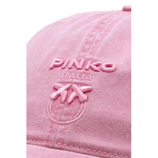 Czapka z daszkiem damska Pinko różowe 