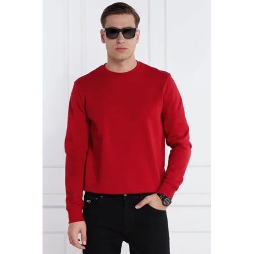 Czerwona bluza męska Armani Exchange z bawełny 