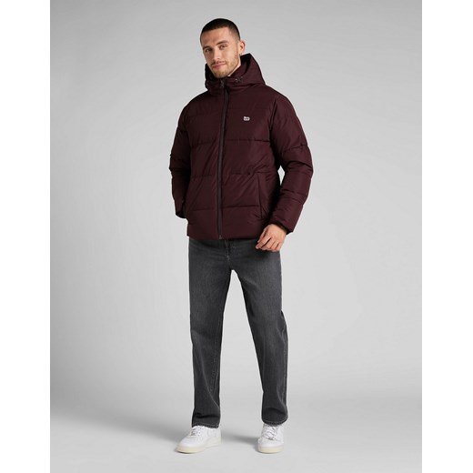 Kurtka Męska Lee Puffer Jacket Velvet Beet L87NNY74 Lee XXL okazyjna cena Elwix