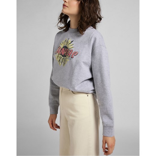Bluza Damska Lee Cut & Sew Raglan Sws Grey Mele L36UTX37 Lee S okazja Elwix