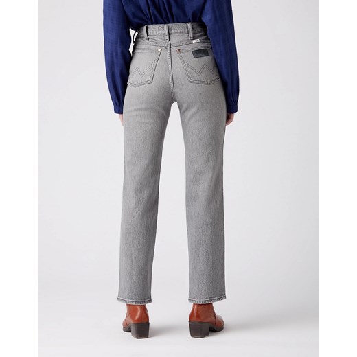 Spodnie Damskie Wrangler Wild West Cloud Grey W2H24146E Wrangler W26 L32 okazja Elwix