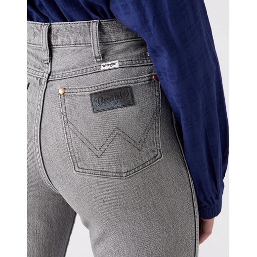 Spodnie Damskie Wrangler Wild West Cloud Grey W2H24146E Wrangler W26 L32 promocja Elwix
