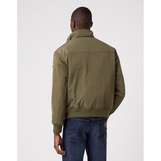 Kurtka Męska Wrangler Bomber Jacket Militare Green W4C5W3G40 Wrangler 3XL wyprzedaż Elwix