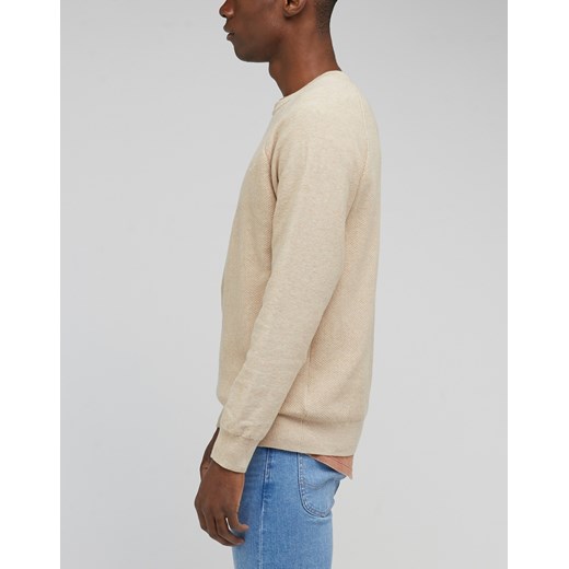 Sweter Męskie Lee Raglan Crew Knit Cider L83PKHA08 Lee XL promocja Elwix