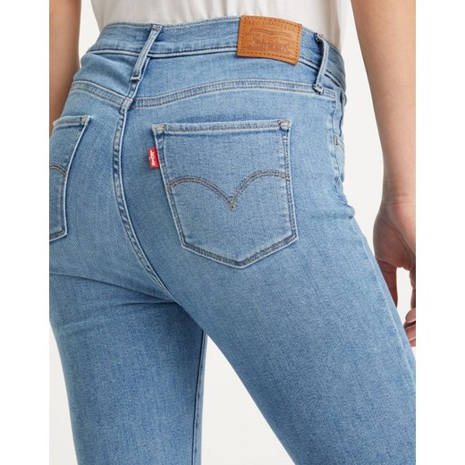 Spodnie Damskie Levi`s® 720 High Rise Super Skinny Light Indigo Worn In W28 L28 Elwix