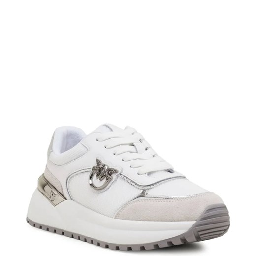Pinko Skórzane sneakersy Pinko 39 Gomez Fashion Store