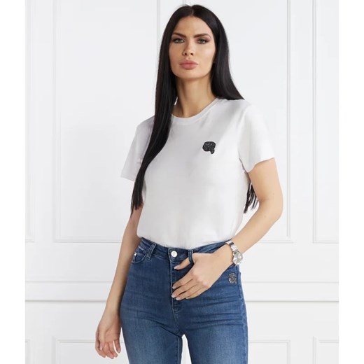 Karl Lagerfeld T-shirt ikonik 2.0 | Regular Fit Karl Lagerfeld L okazyjna cena Gomez Fashion Store