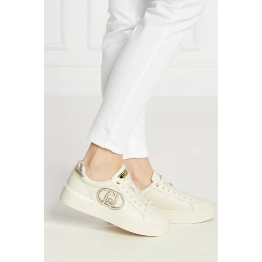 Liu Jo Skórzane sneakersy SILVIA 93 Liu Jo 40 okazja Gomez Fashion Store