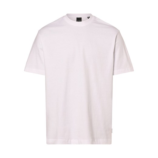 Only&Sons Koszulka męska - ONSFred Mężczyźni Bawełna biały jednolity ze sklepu vangraaf w kategorii T-shirty męskie - zdjęcie 167641227