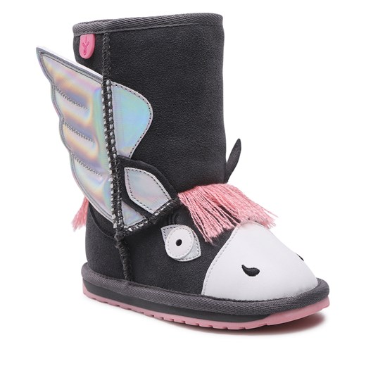 Śniegowce EMU Australia Pegasus K12757 Charcoal Emu Australia 25.5 eobuwie.pl