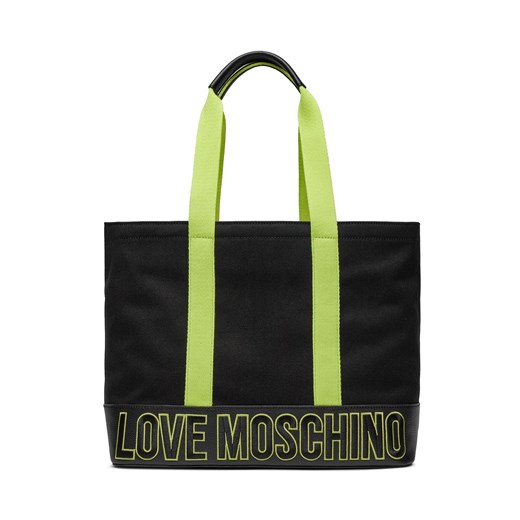 Torebka LOVE MOSCHINO JC4036PP1ILF100A Czarny ze sklepu eobuwie.pl w kategorii Torby Shopper bag - zdjęcie 167641776