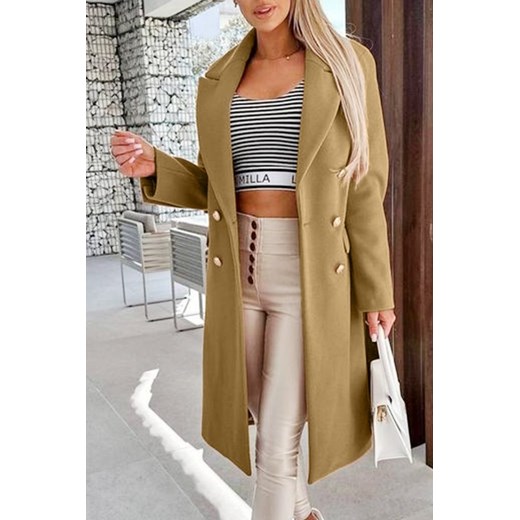 Płaszcz MOTOMA BEIGE S/M okazja Ivet Shop