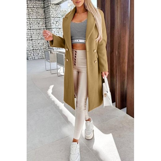 Płaszcz MOTOMA BEIGE S/M wyprzedaż Ivet Shop
