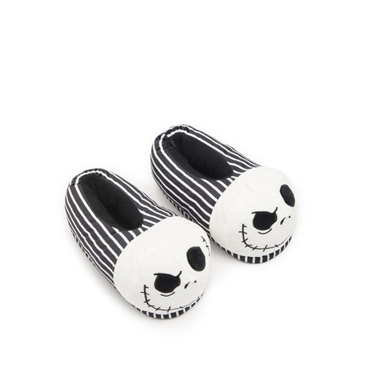 Cropp - Kapcie Miasteczko Halloween - czarny Cropp 36-37 Cropp