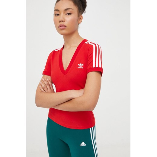 Bluzka damska Adidas Originals z okrągłym dekoltem 