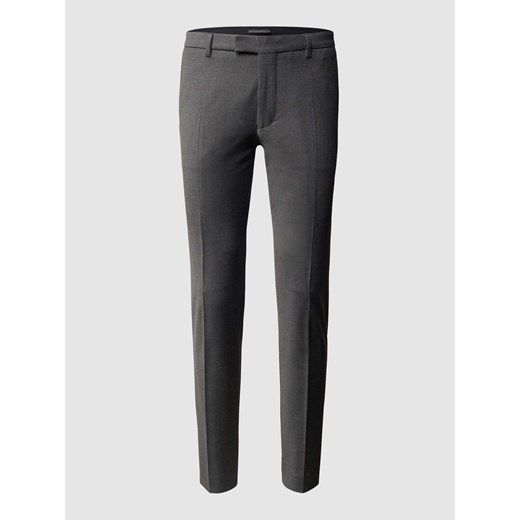 Spodnie do garnituru o kroju slim fit z dodatkiem streczu model ‘Piet’ — ‘Drynamic’ ze sklepu Peek&Cloppenburg  w kategorii Spodnie męskie - zdjęcie 167650017