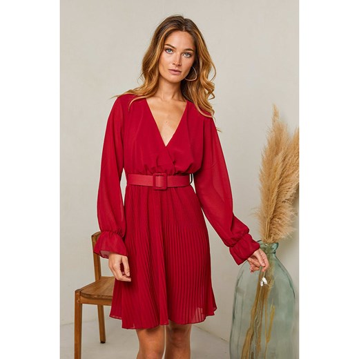 Plume Sukienka &quot;Fadel&quot; w kolorze czerwonym ze sklepu Limango Polska w kategorii Sukienki - zdjęcie 167650555