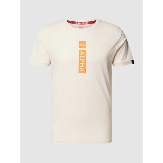 T-shirt z nadrukiem z logo ze sklepu Peek&Cloppenburg  w kategorii T-shirty męskie - zdjęcie 167652526
