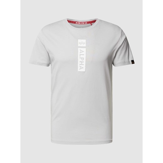 T-shirt z nadrukiem z logo ze sklepu Peek&Cloppenburg  w kategorii T-shirty męskie - zdjęcie 167652627