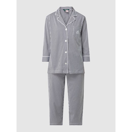 Piżama z wzorem w paski ze sklepu Peek&Cloppenburg  w kategorii Piżamy damskie - zdjęcie 167652648
