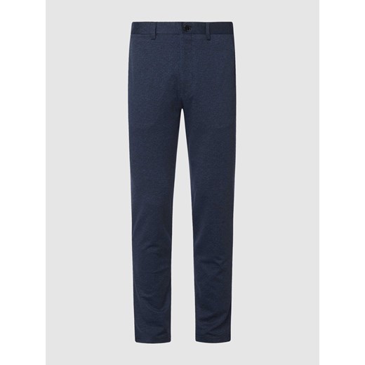 Spodnie o kroju tapered fit z dodatkiem streczu model ‘Liam’ ze sklepu Peek&Cloppenburg  w kategorii Spodnie męskie - zdjęcie 167652768