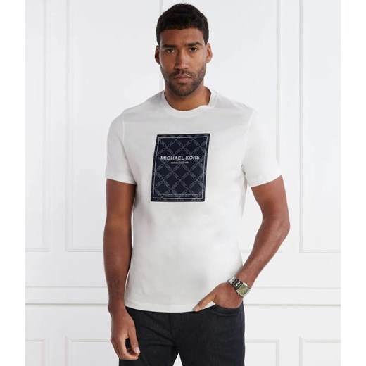 Biały t-shirt męski Michael Kors