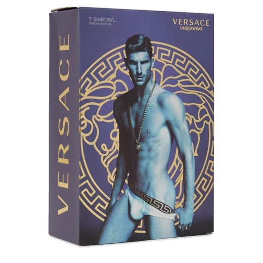 Piżama męska Versace z bawełny