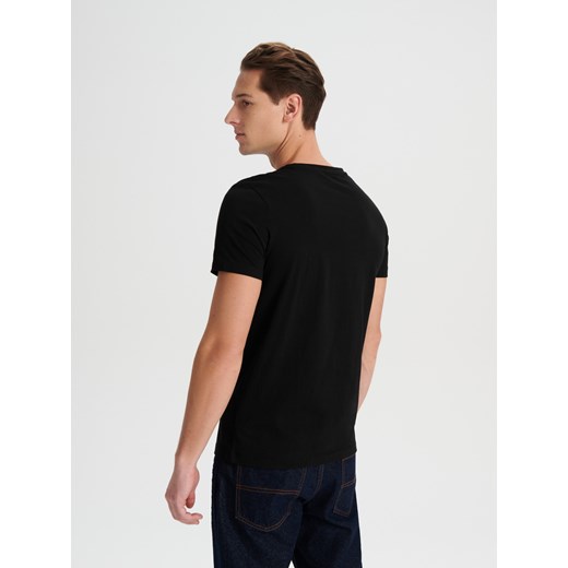 T-shirt męski Sinsay