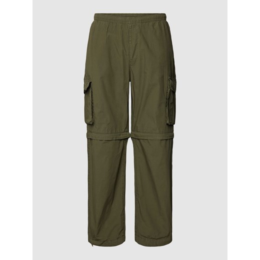 Spodnie cargo z lamowanymi kieszeniami z tyłu ze sklepu Peek&Cloppenburg  w kategorii Spodnie męskie - zdjęcie 167659585