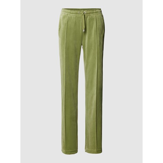 Spodnie typu track pants z przeszytym kantem model ‘TINA’ ze sklepu Peek&Cloppenburg  w kategorii Spodnie damskie - zdjęcie 167659607