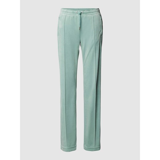 Spodnie typu track pants z przeszytym kantem model ‘TINA’ ze sklepu Peek&Cloppenburg  w kategorii Spodnie damskie - zdjęcie 167659706