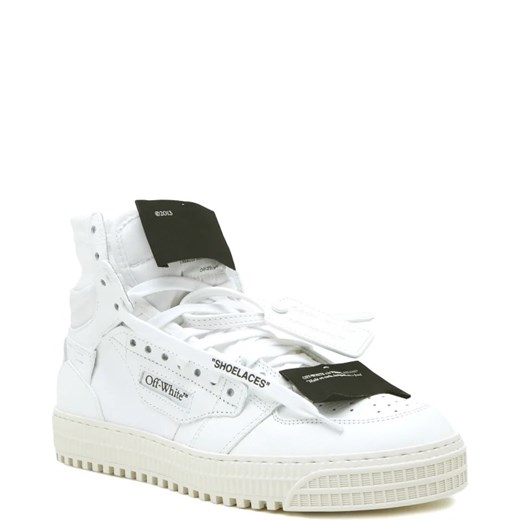 OFF-WHITE Skórzane sneakersy ze sklepu Gomez Fashion Store w kategorii Buty sportowe męskie - zdjęcie 167663926