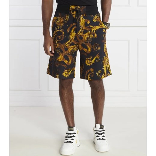 Versace Jeans spodenki męskie w abstrakcyjnym wzorze