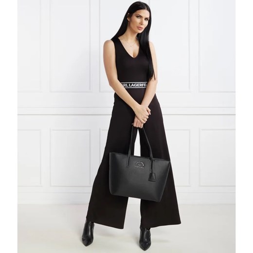 Karl Lagerfeld Kombinezon | Regular Fit ze sklepu Gomez Fashion Store w kategorii Kombinezony damskie - zdjęcie 167663988