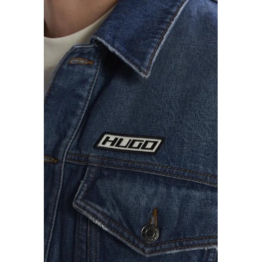 HUGO Kurtka jeansowa HUGO 026/2 | Regular Fit S wyprzedaż Gomez Fashion Store