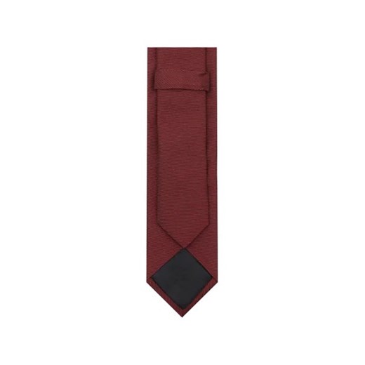 Krawat czerwony Hugo Boss 