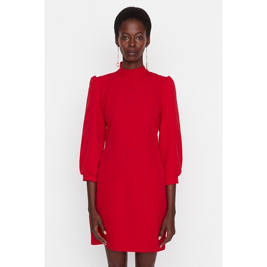 trendyol Sukienka w kolorze czerwonym ze sklepu Limango Polska w kategorii Sukienki - zdjęcie 167664657