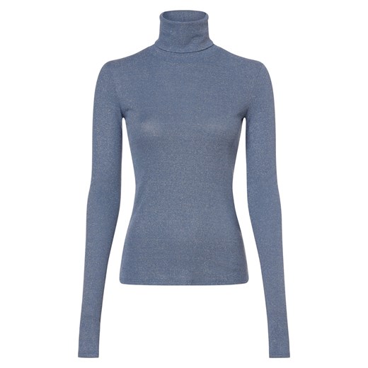 MAX&Co. Damska koszula z długim rękawem - Bagnante Kobiety niebieski marmurkowy ze sklepu vangraaf w kategorii Bluzki damskie - zdjęcie 167665728