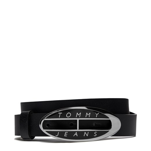 Pasek Damski Tommy Jeans Tjw Origin Belt AW0AW15840 Black BDS ze sklepu eobuwie.pl w kategorii Paski damskie - zdjęcie 167665809