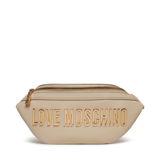 Saszetka nerka LOVE MOSCHINO JC4195PP1IKD0110 Avorio ze sklepu eobuwie.pl w kategorii Nerki - zdjęcie 167665918