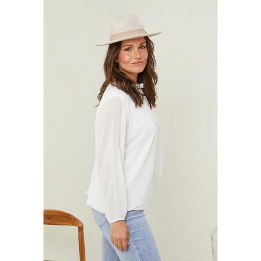 Bluzka damska Curvy Lady z długimi rękawami 